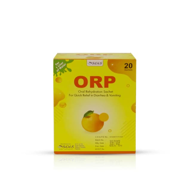 Fonza Orange Flv Sachet