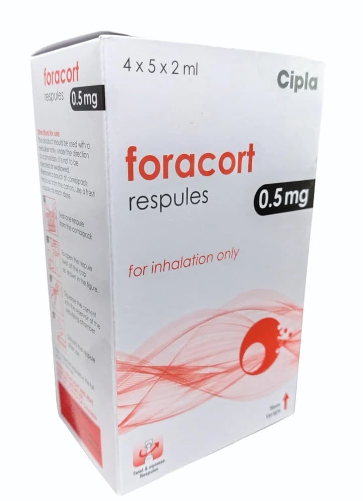 Foracort 0.5 Respules (Each 2ml)
