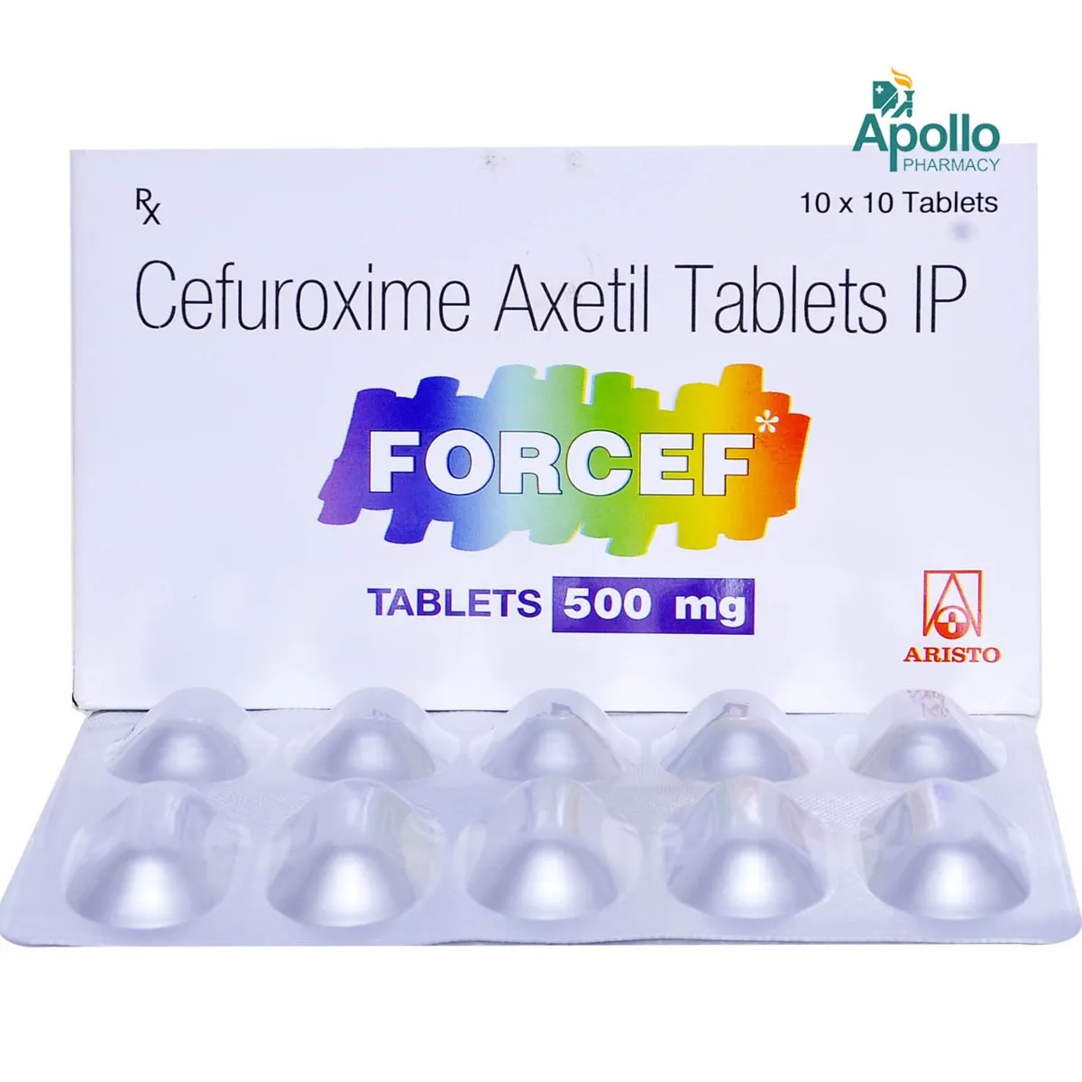 FORCEF 500MG TAB 10`S