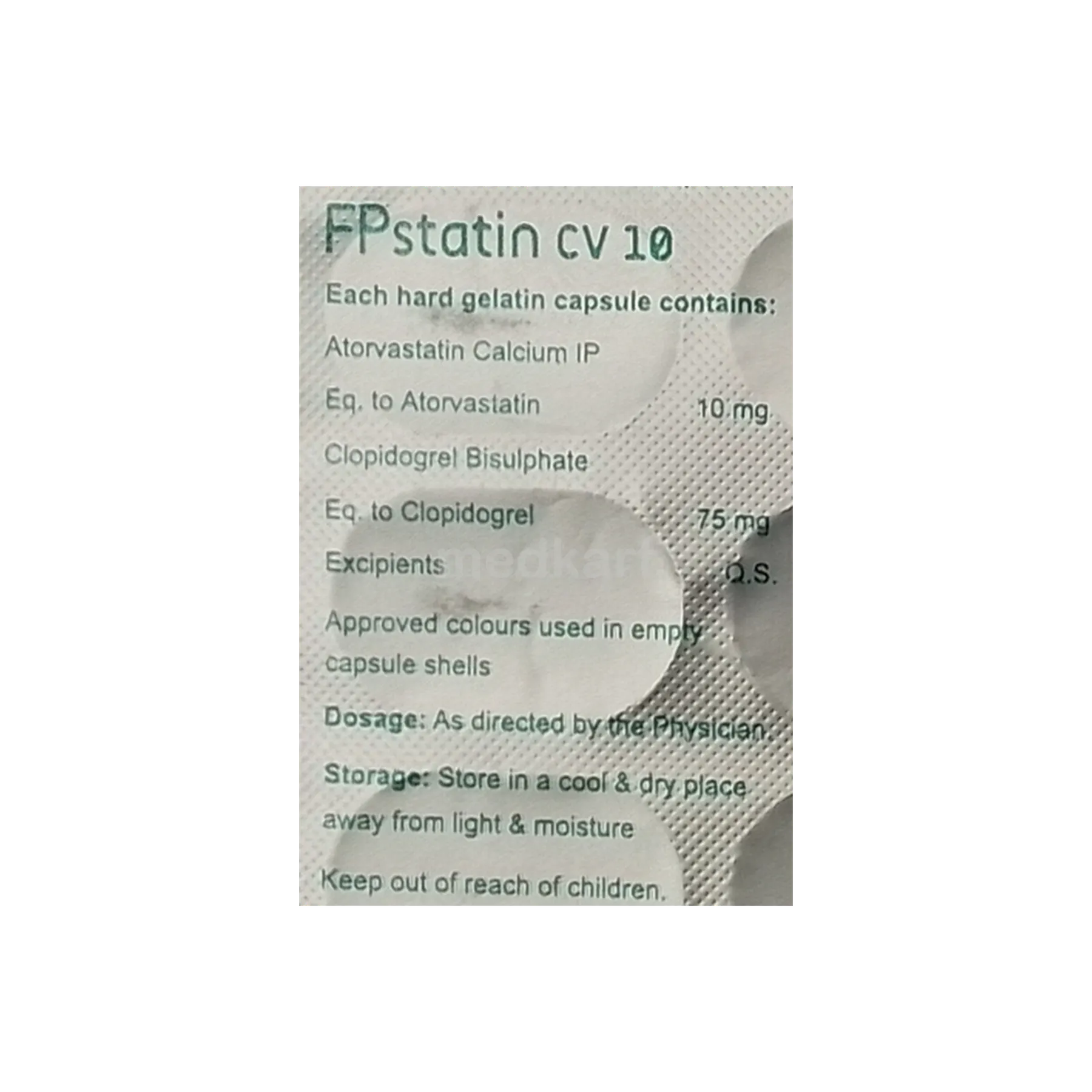 FPSTATIN 10MG TAB