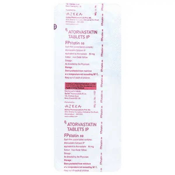 FPSTATIN 80MG TAB