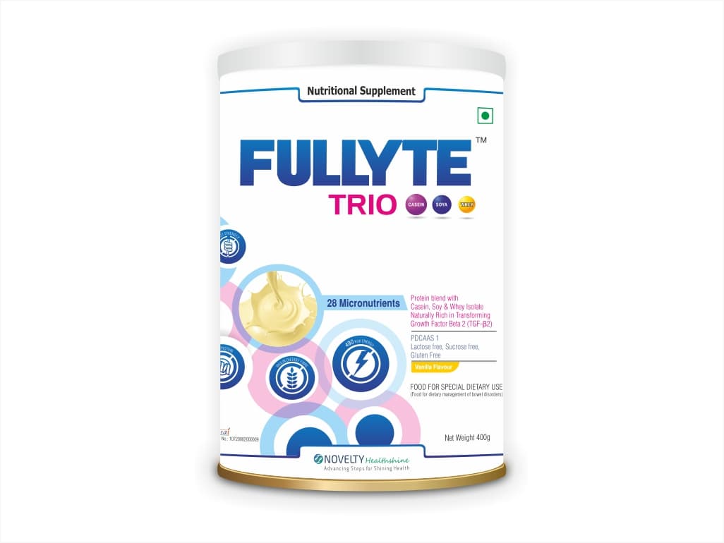 FULLYTE TRIO VENILLA 400GM