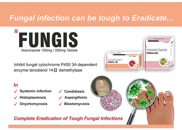 Fungis-Sb 130MG Cap