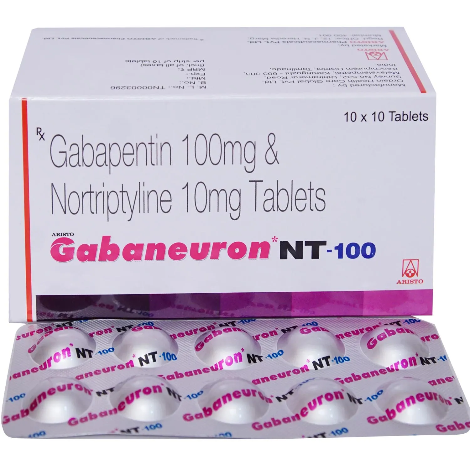 GABANEU NT 100 TAB