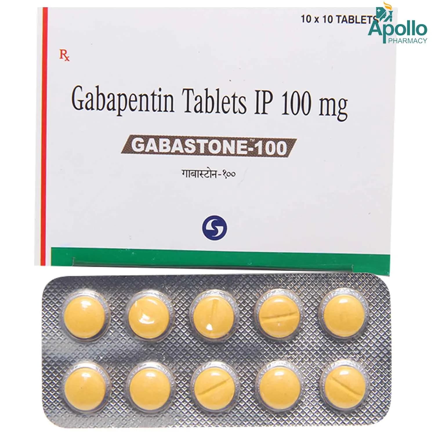 GABASTONE 100MG TAB