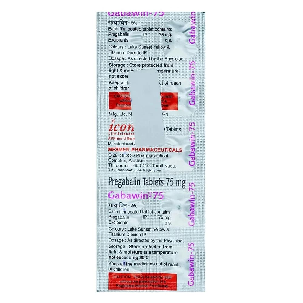 GABAWIN 75MG