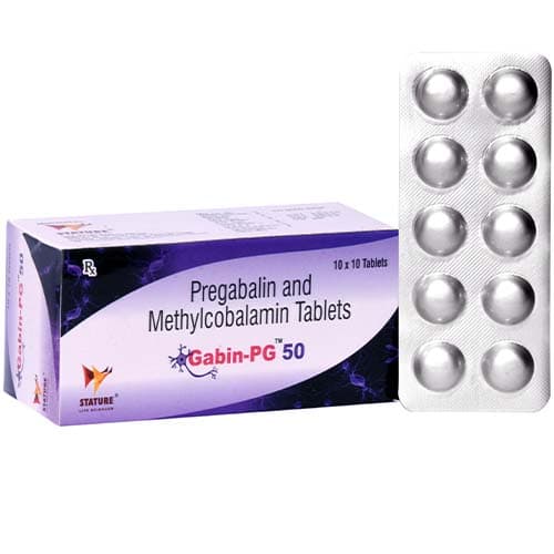 GABIN PG 50 TAB 10`S