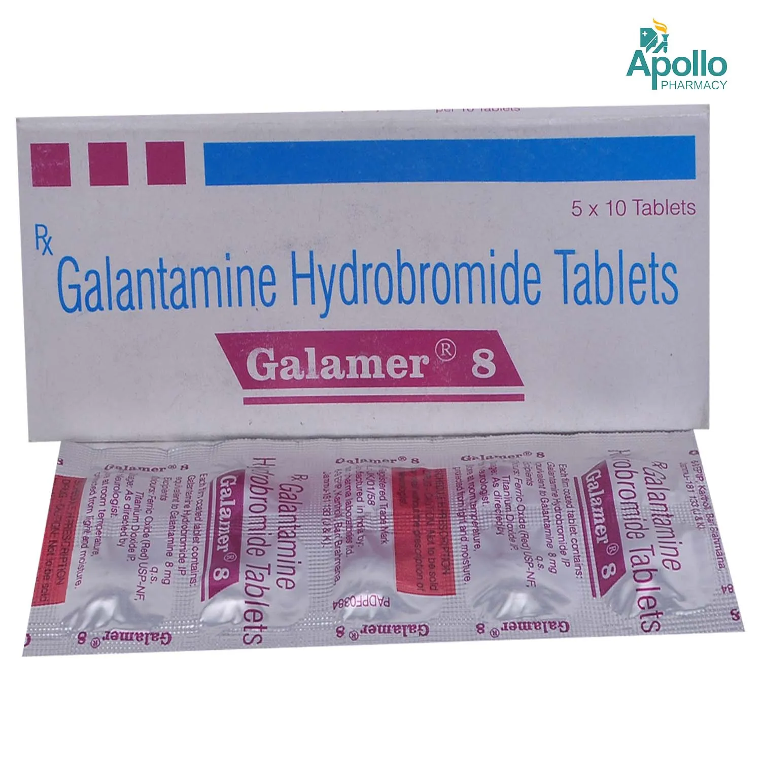 GALAMER - 8MG TAB