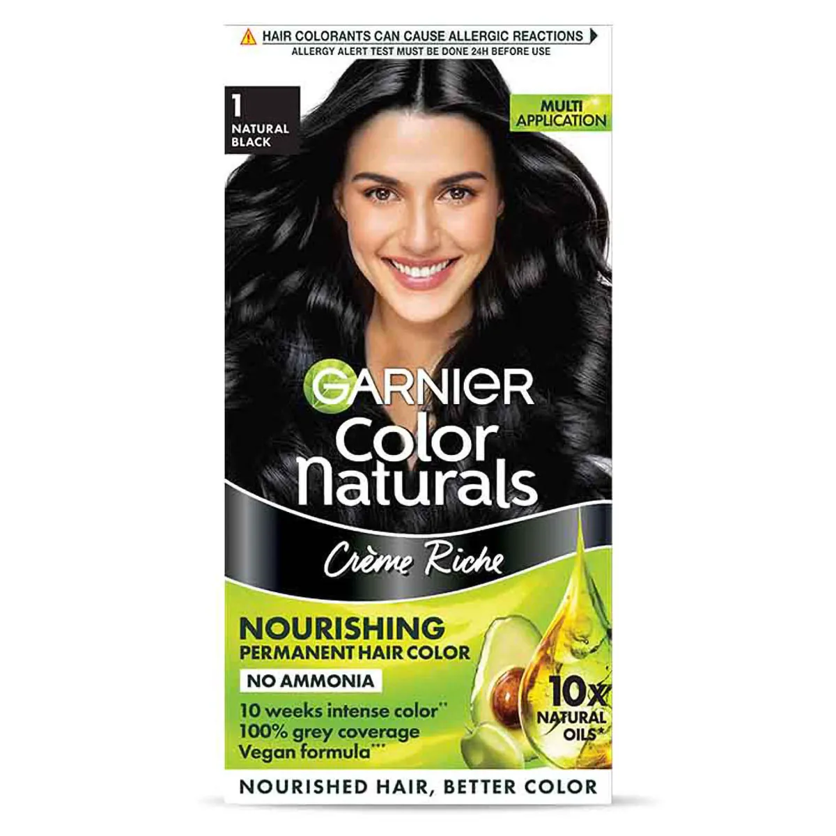 Garnier Creme Riche Natural Black Hair Color (1)
