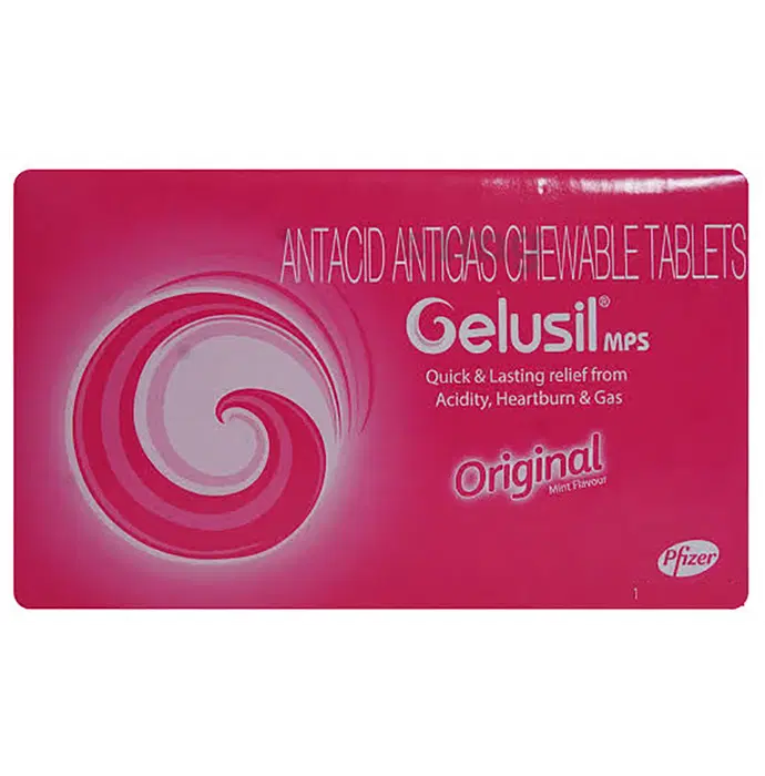 Gelusil MPS Original Mint Chewable Tablet