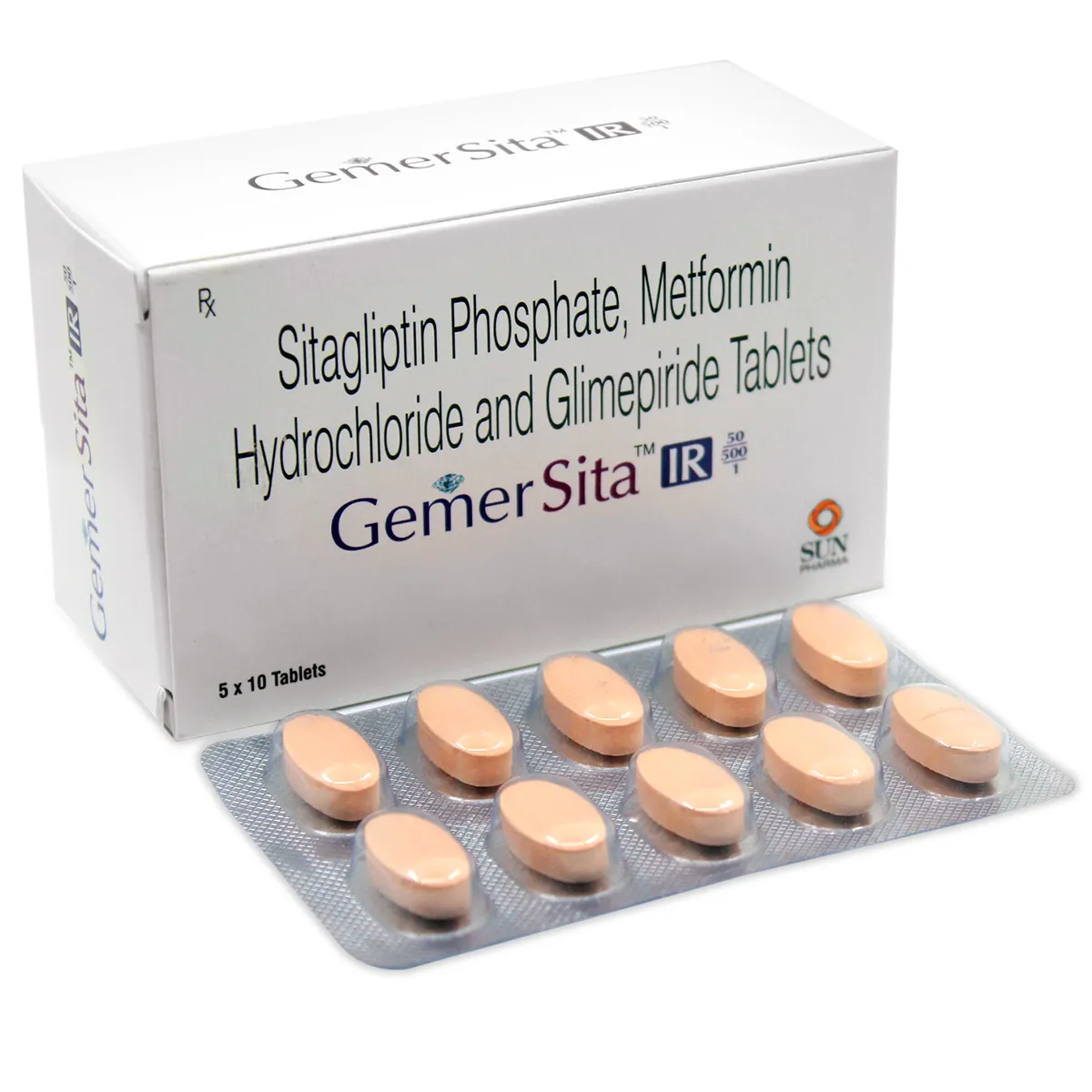 GEMER SITA IR 50/500/1MG TAB
