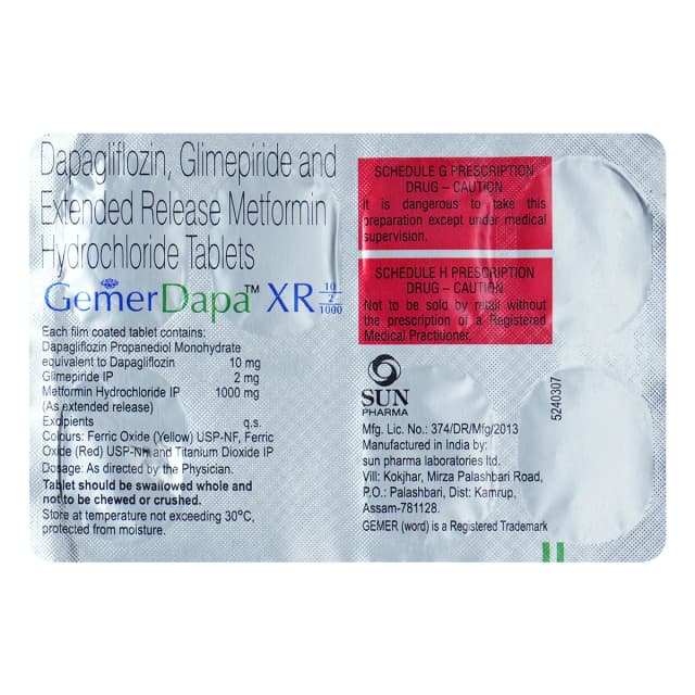 Gemerdapa 5/2/1000 Tab