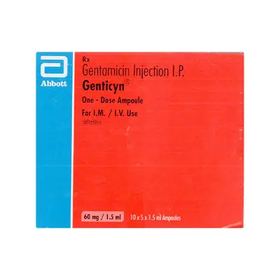 GENTICYN 60MG INJ 1.5m