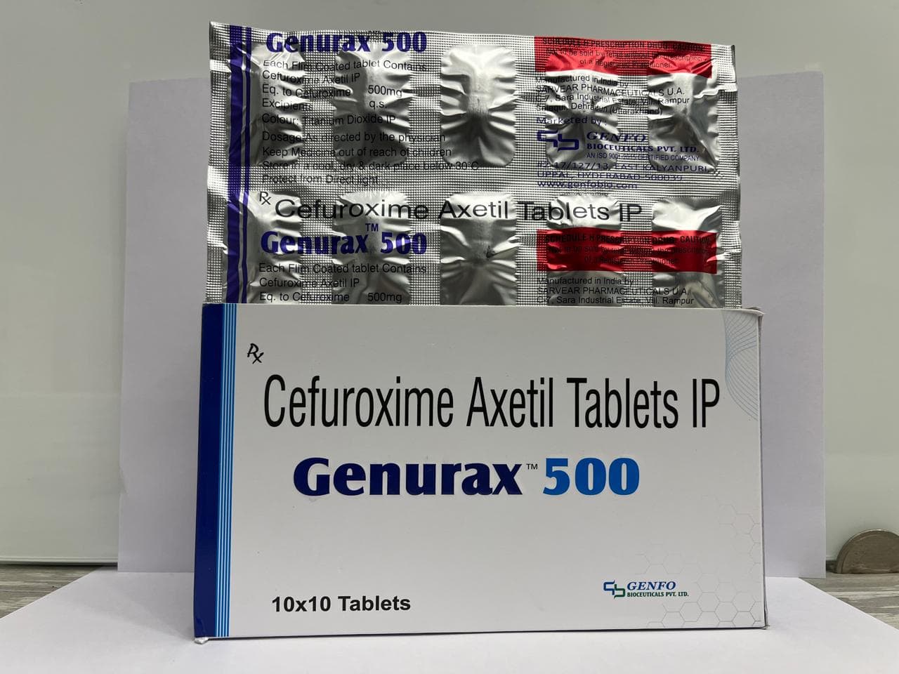 GENURAX 500MG TAB