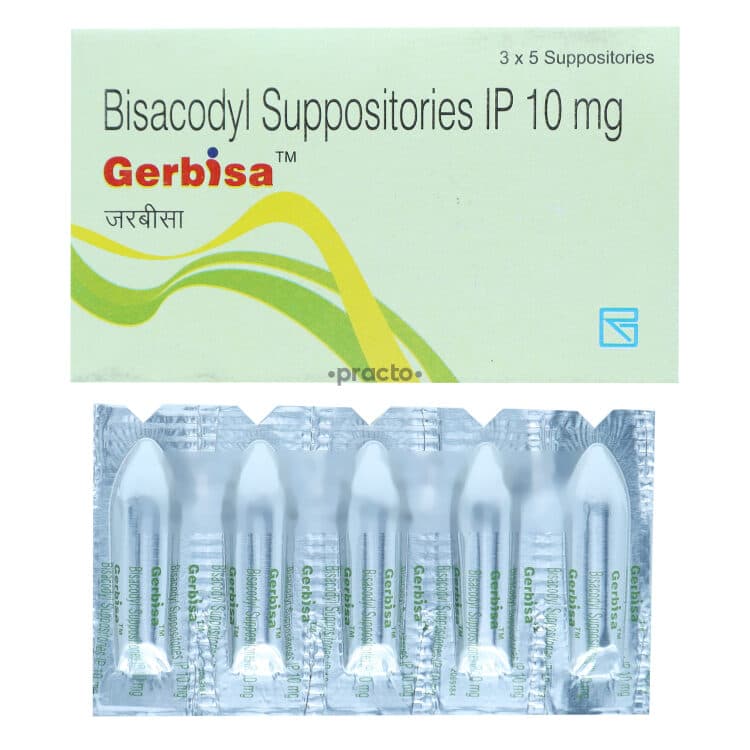 GERBISA 10MG SUPPOS