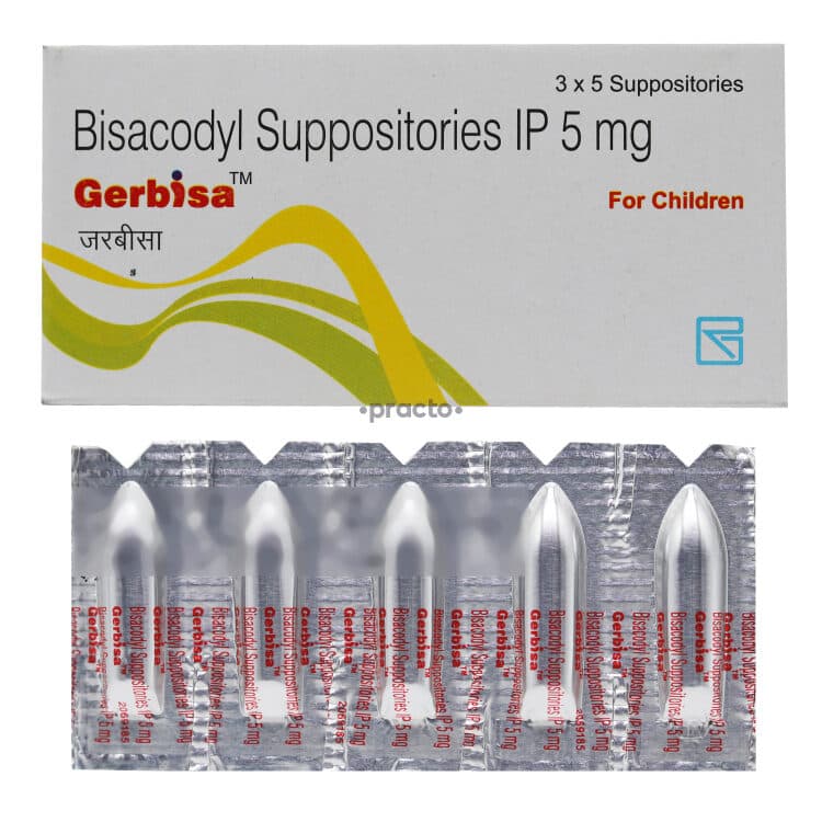 GERBISA 5MG SUPPOS