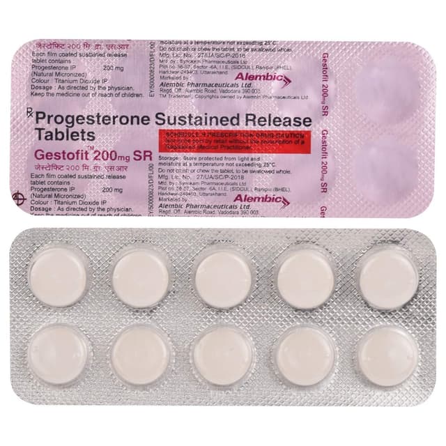 GESTGOLD SR 200MG TAB