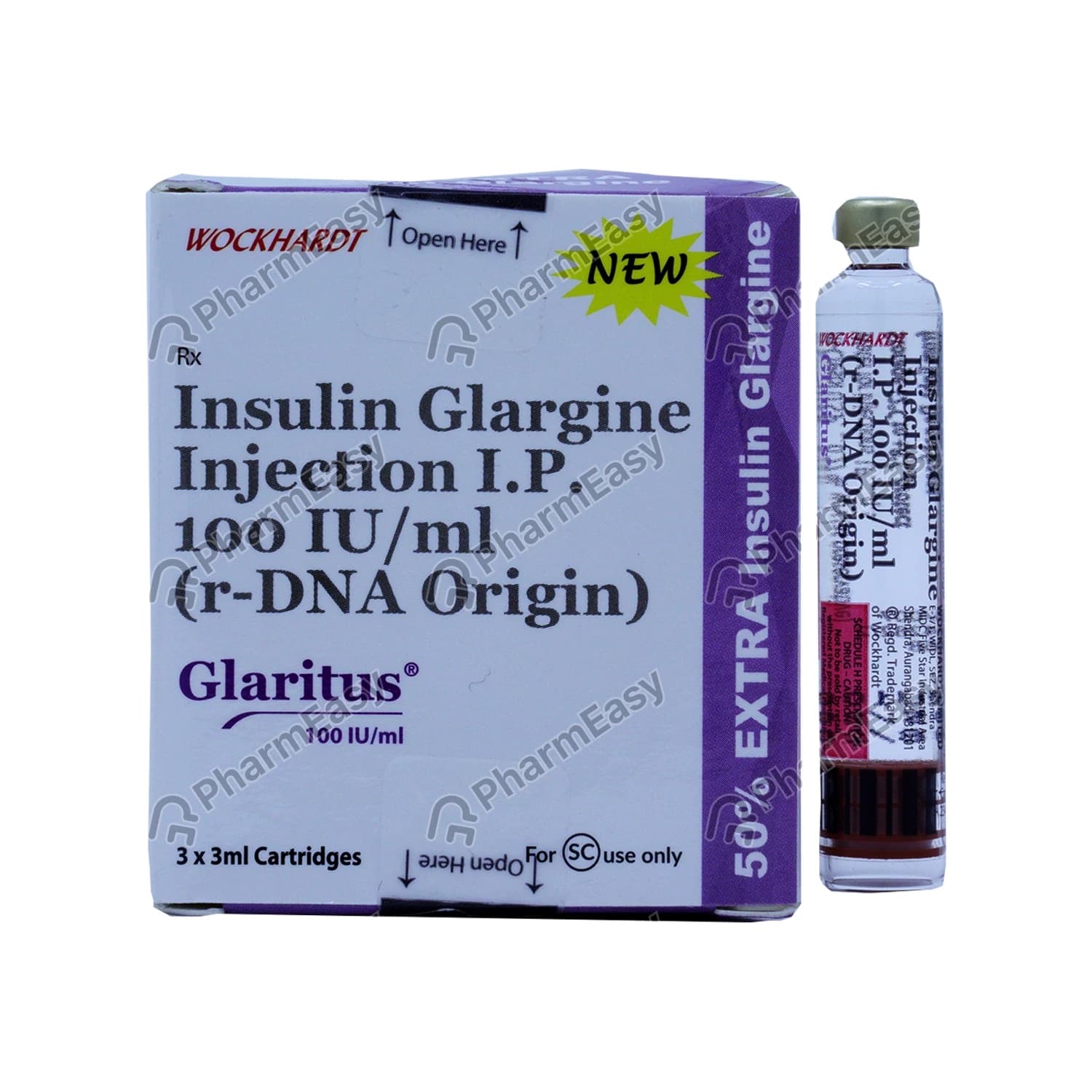 GLARITUS 100IU/3ML CART