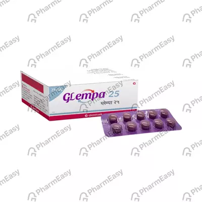 GLEMPA 25MG TAB