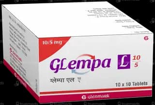 GLEMPA L 10/5MG TAB