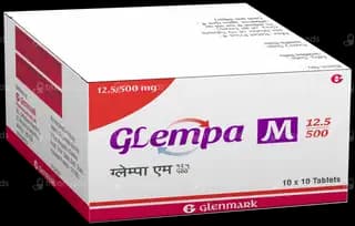 GLEMPA M 12.5/500MG TAB