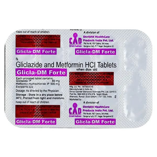 GLICLA DM FORTE TAB