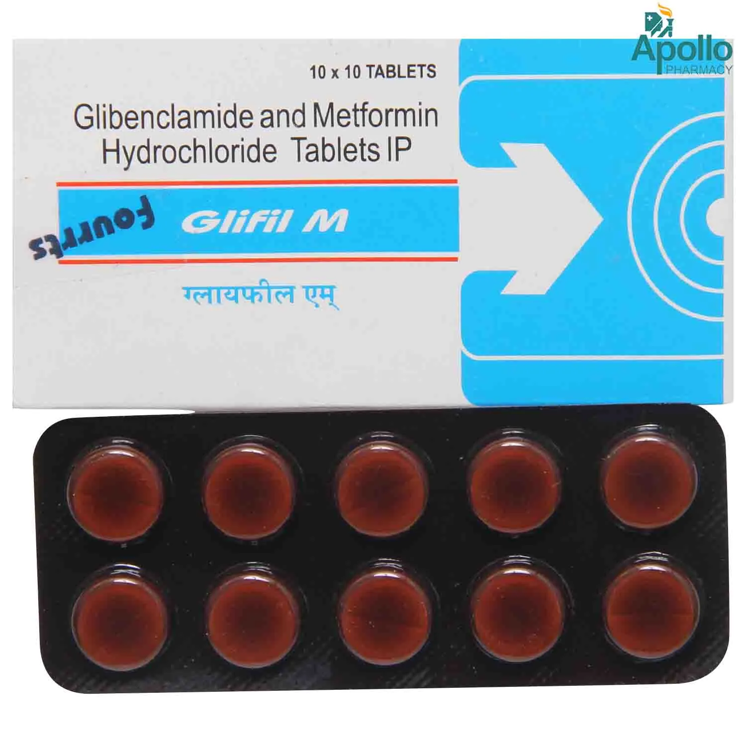 GLIFIL-M TAB 10`S