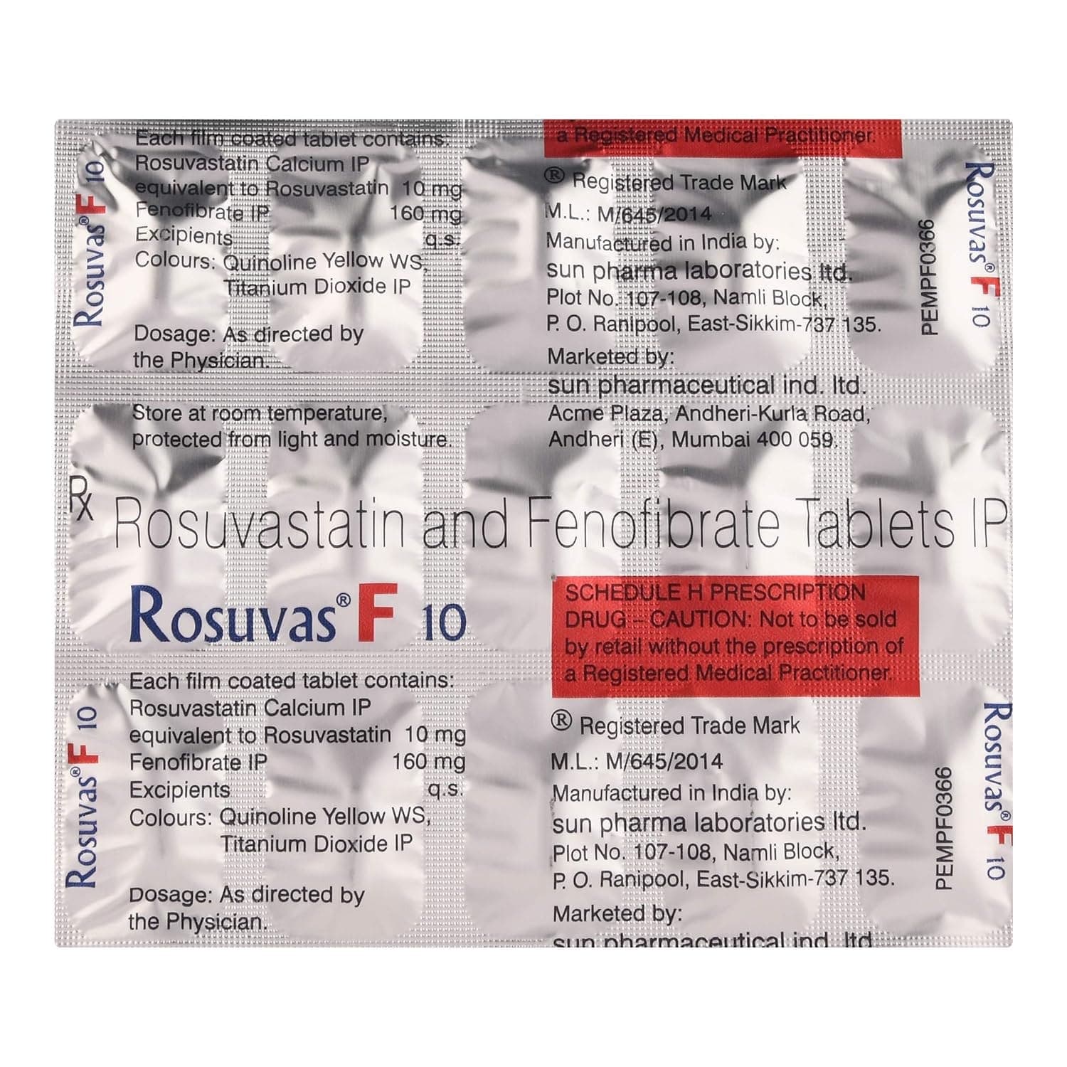 GLIFOVEL-10MG TAB
