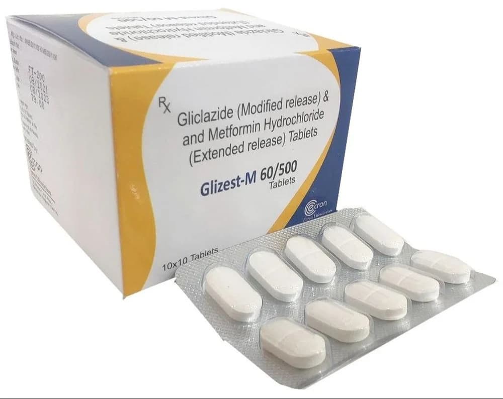 Gliglaxo M 60/500MG Tab