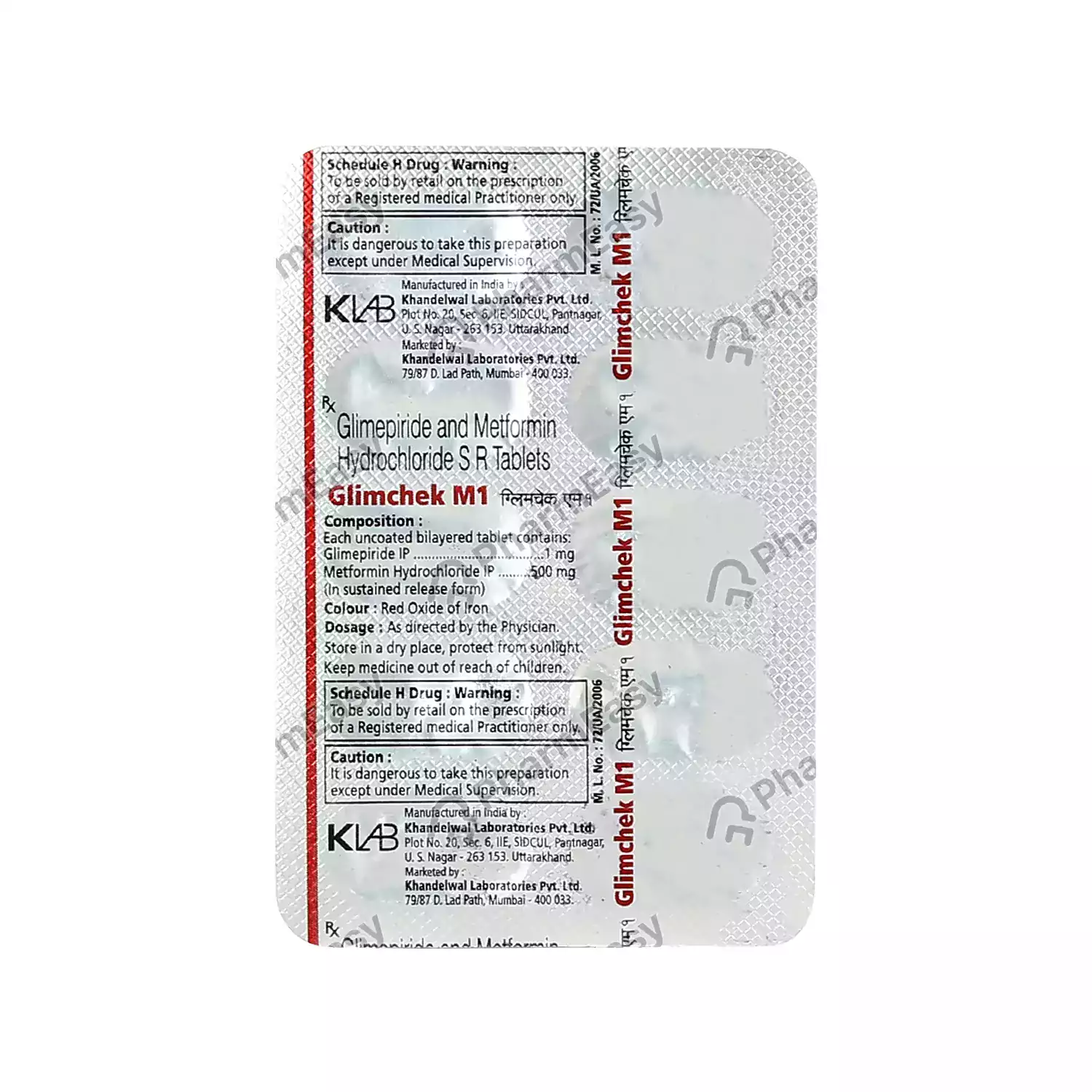 GLIMCHEK M1 TAB