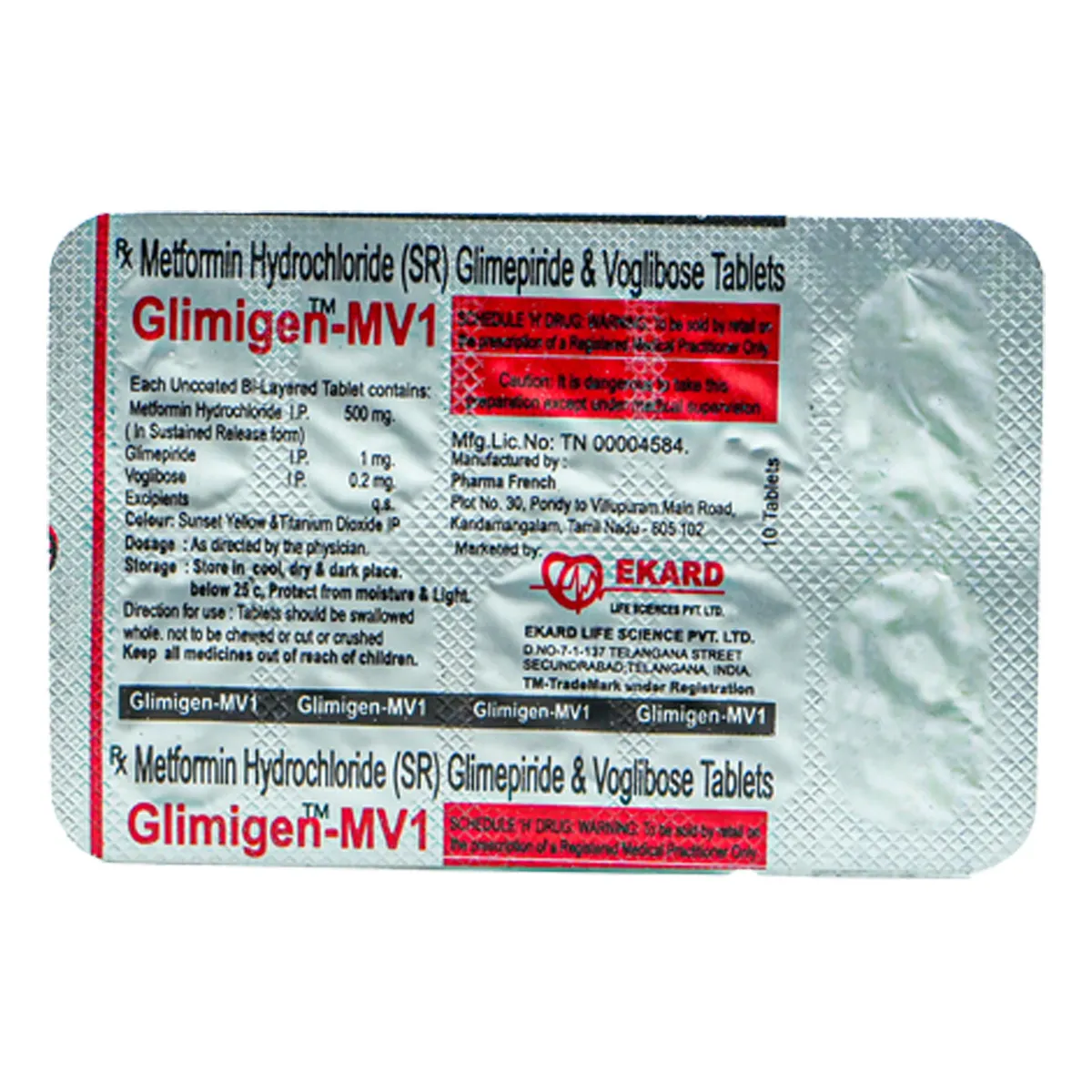 GLIMEVEL-MV1 TAB
