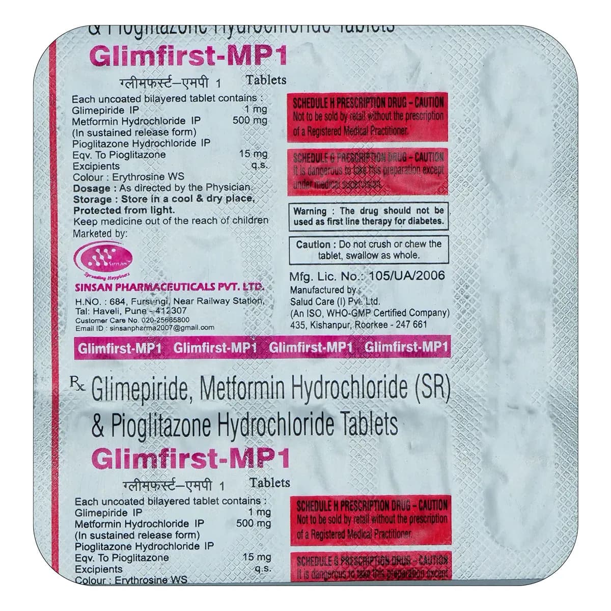 GLIMFIRST MP1 TAB