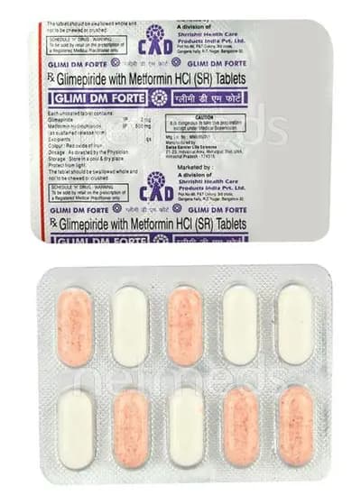 GLIMI DM FORTE TAB