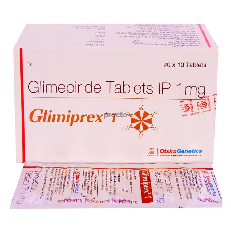 GLIMIPREX SM FORTE 1MG TAB