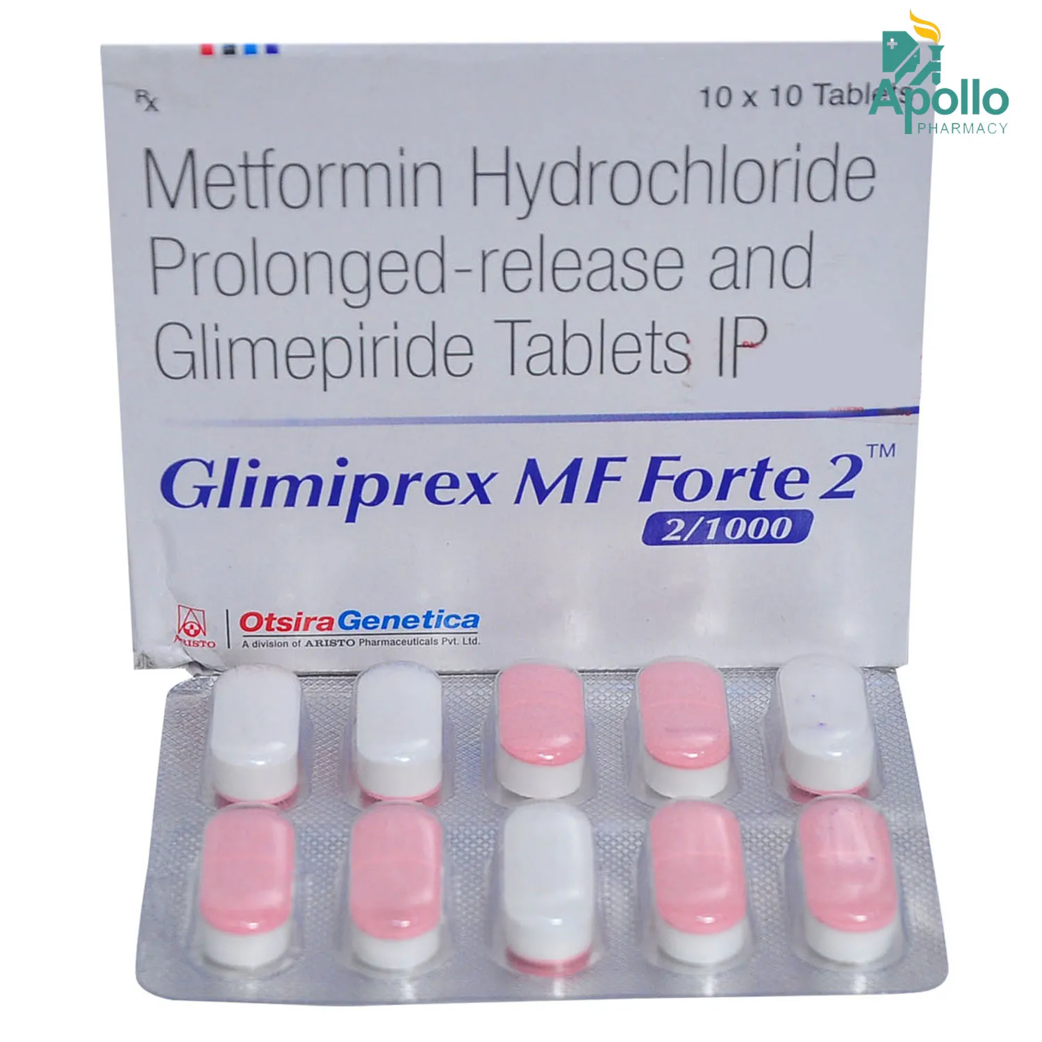 GLIMIPREX SM FORTE 2MG TAB