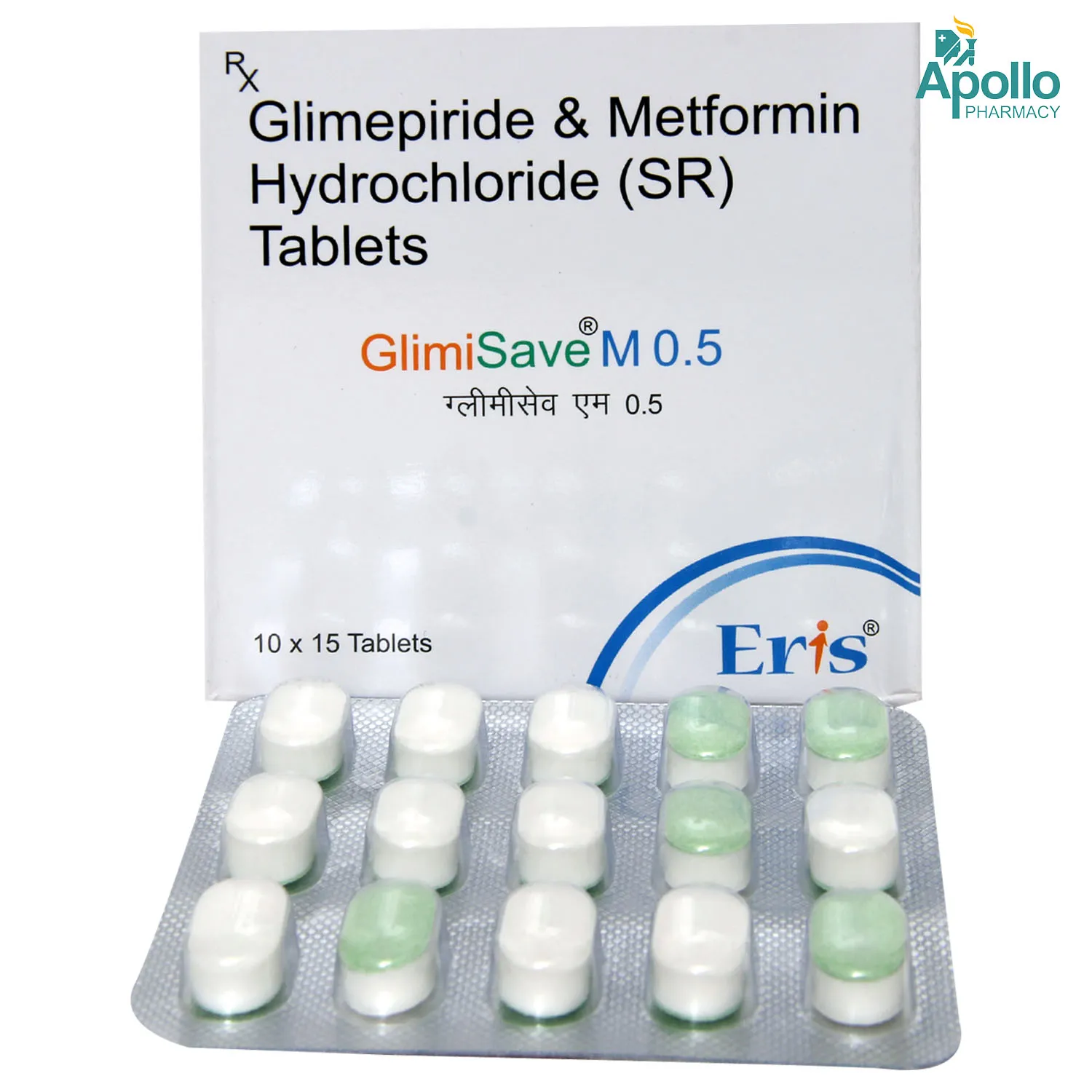 GLIMISAVE M 0.5 FORTE TAB