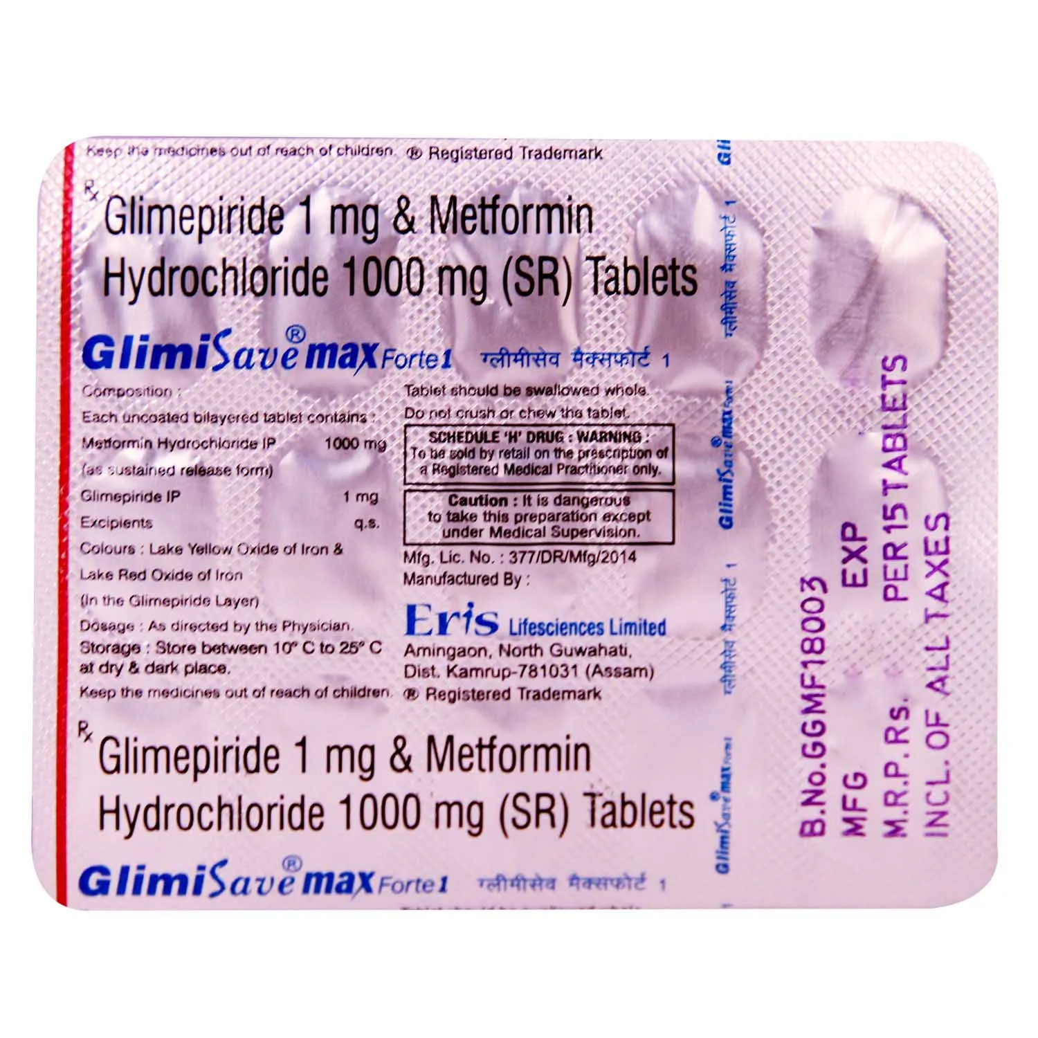 Glimisave Max Forte 1