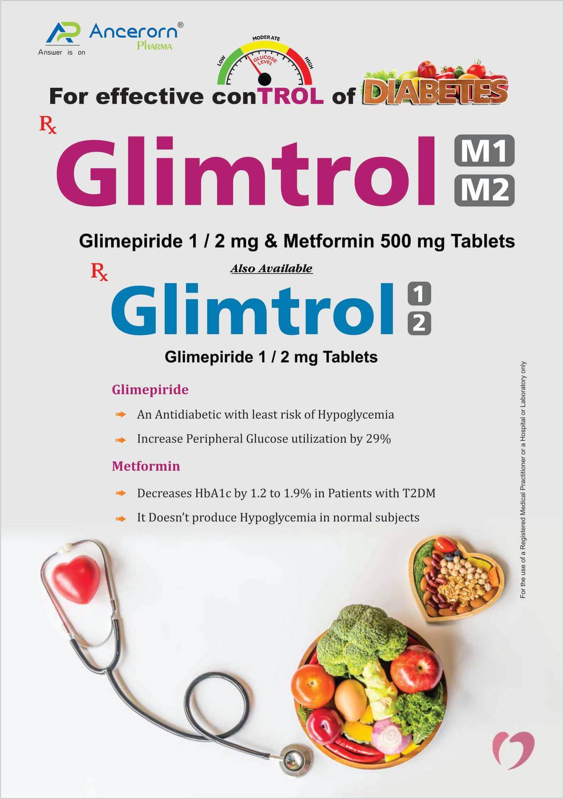 GLIMTROL 2MG TAB 30`S