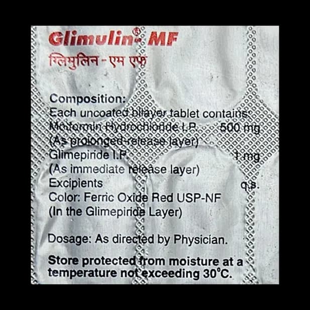 GLIMULIN 0.5 MF TAB