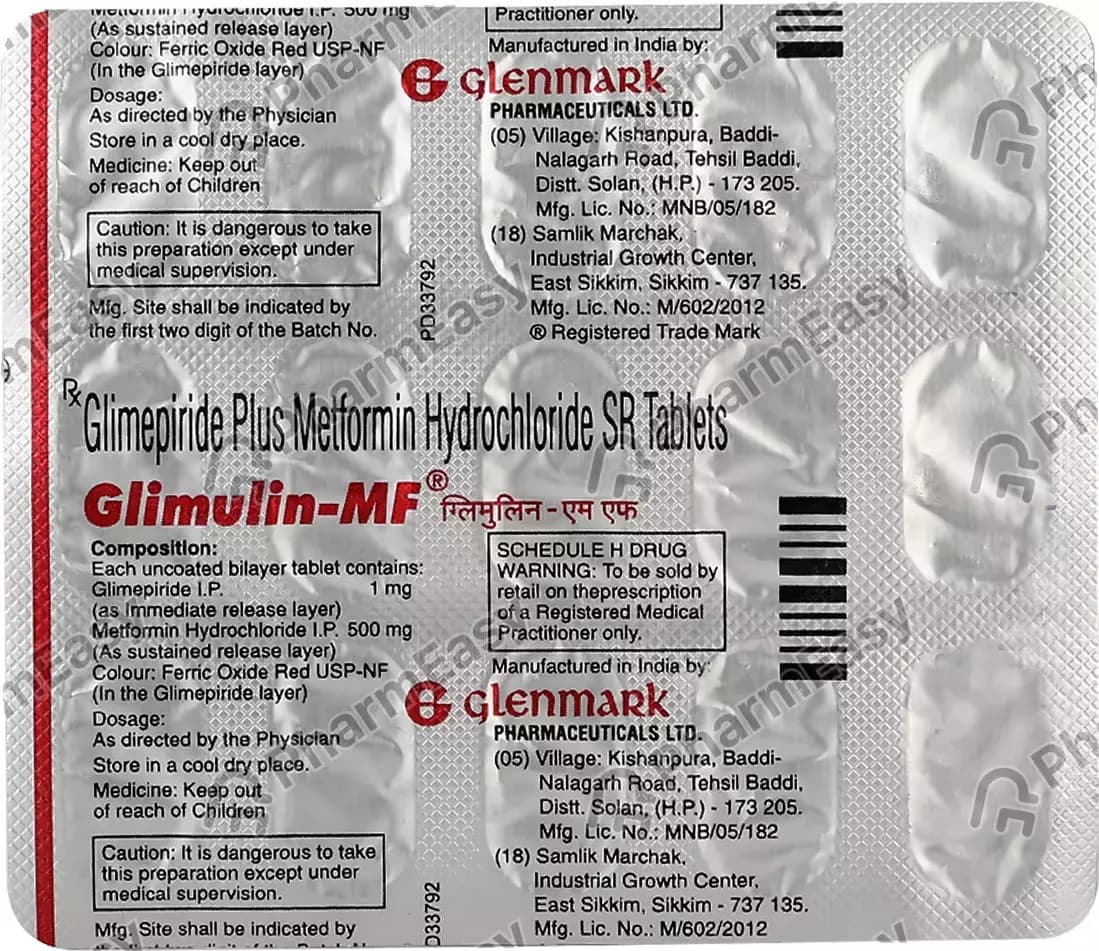 GLIMULIN -2 MF TAB