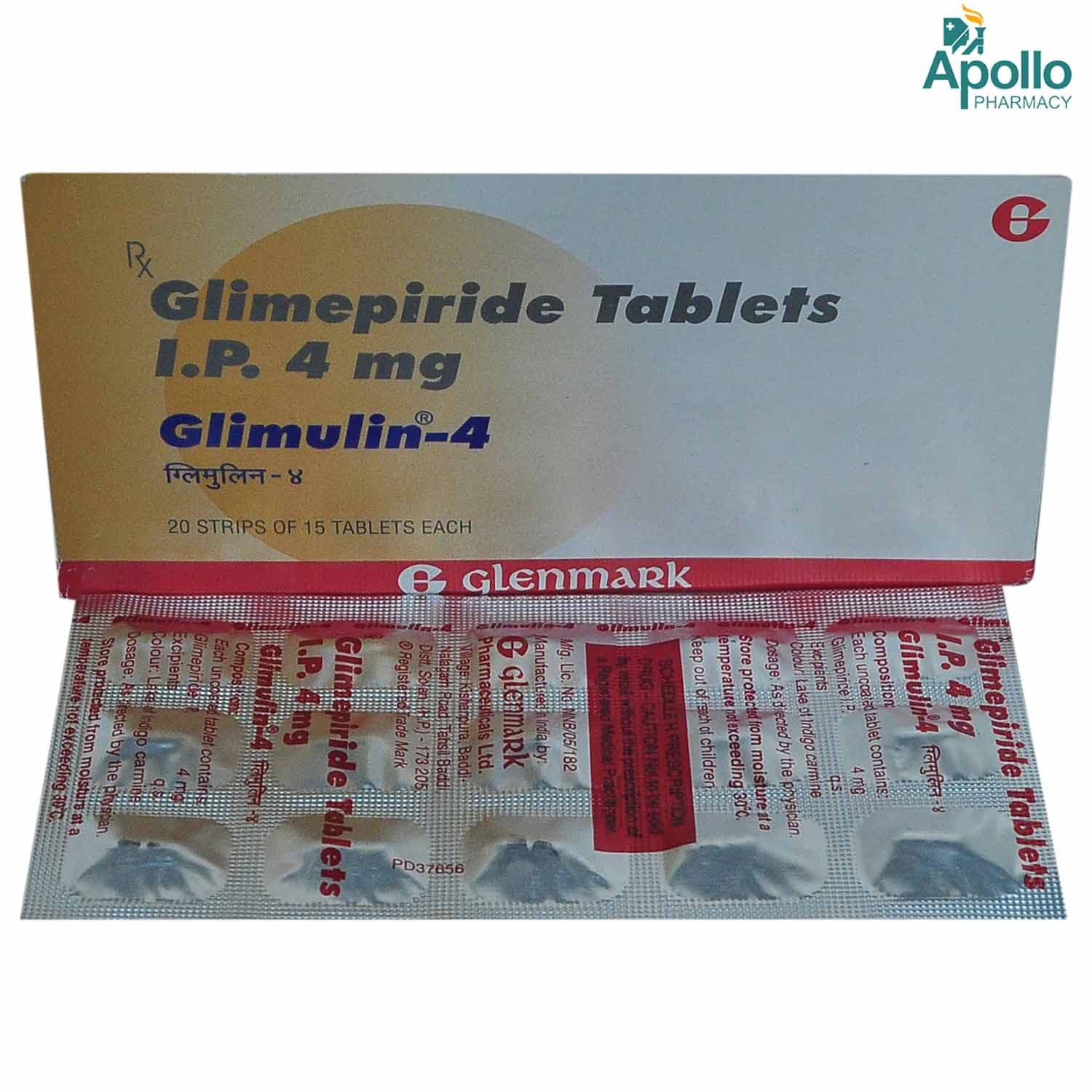 GLIMULIN-4MG TAB