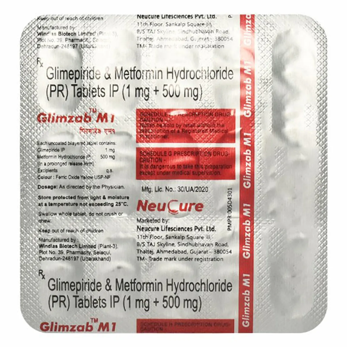 GLIMZAB MP1 TAB