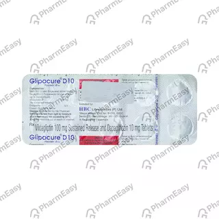GLIPACURE D 10 TAB