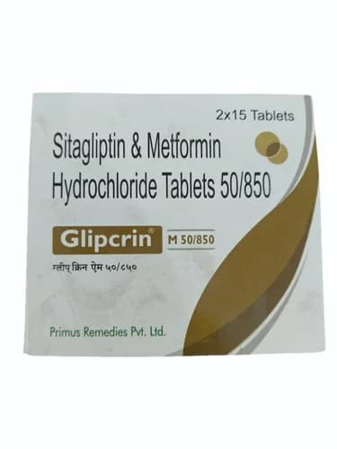 GLIPCRIN DM 10/1000 TAB