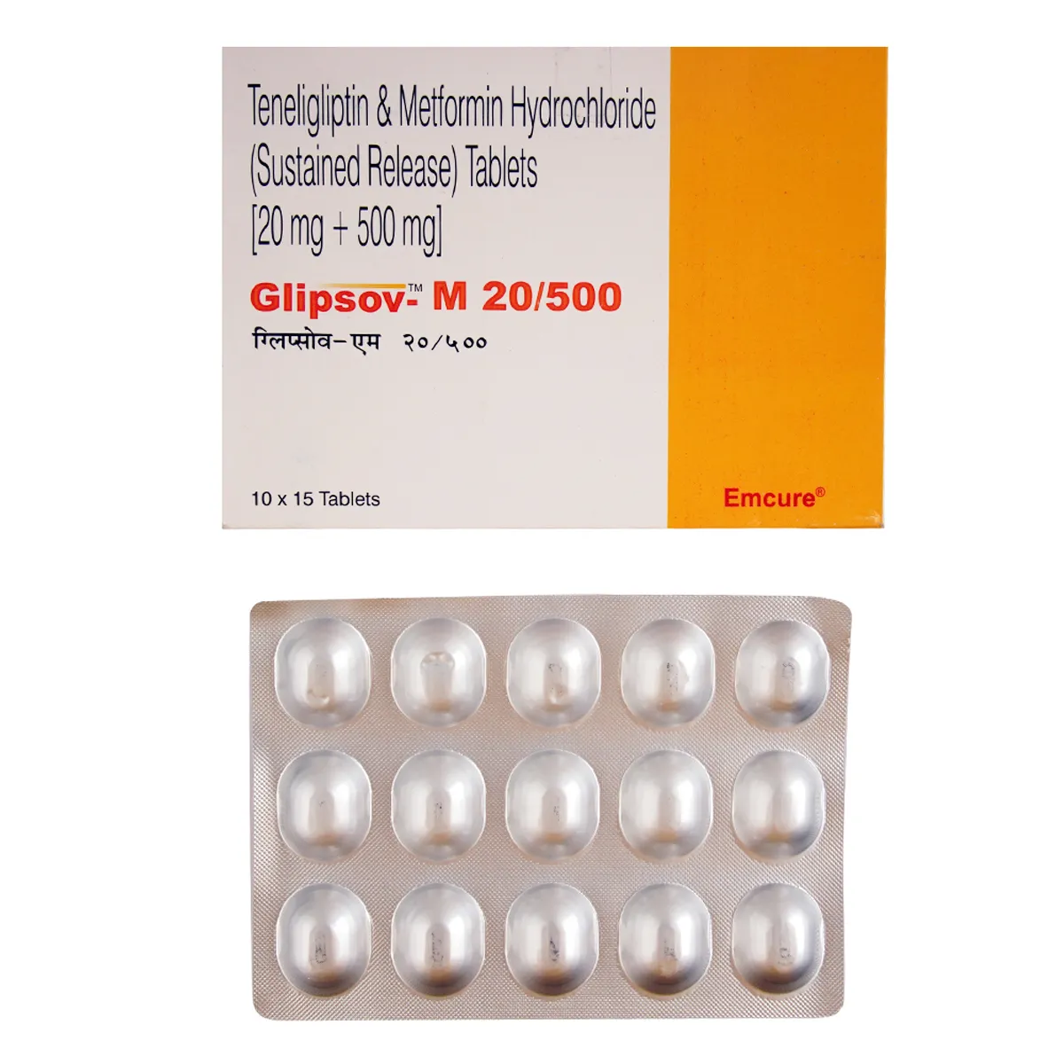 GLIPSOV M 20/500 TAB