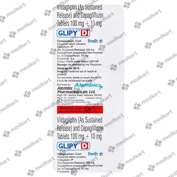 GLIPTACROSS-D TAB