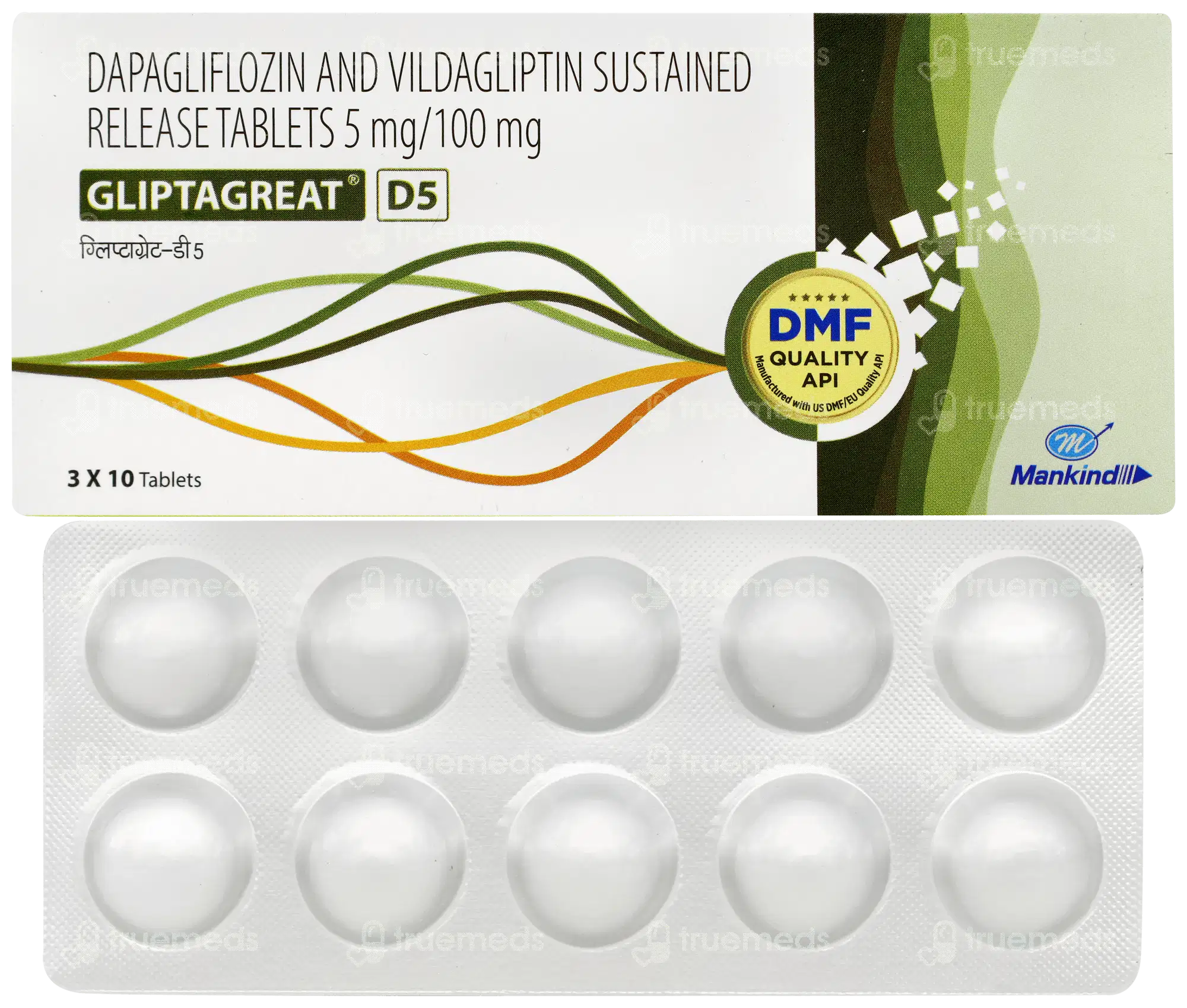 GLIPTAGREAT D-5 TAB