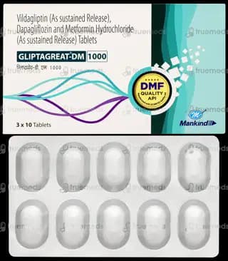 GLIPTAGREAT DM 1000MG