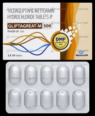 GLIPTAGREAT M 500 OD TAB