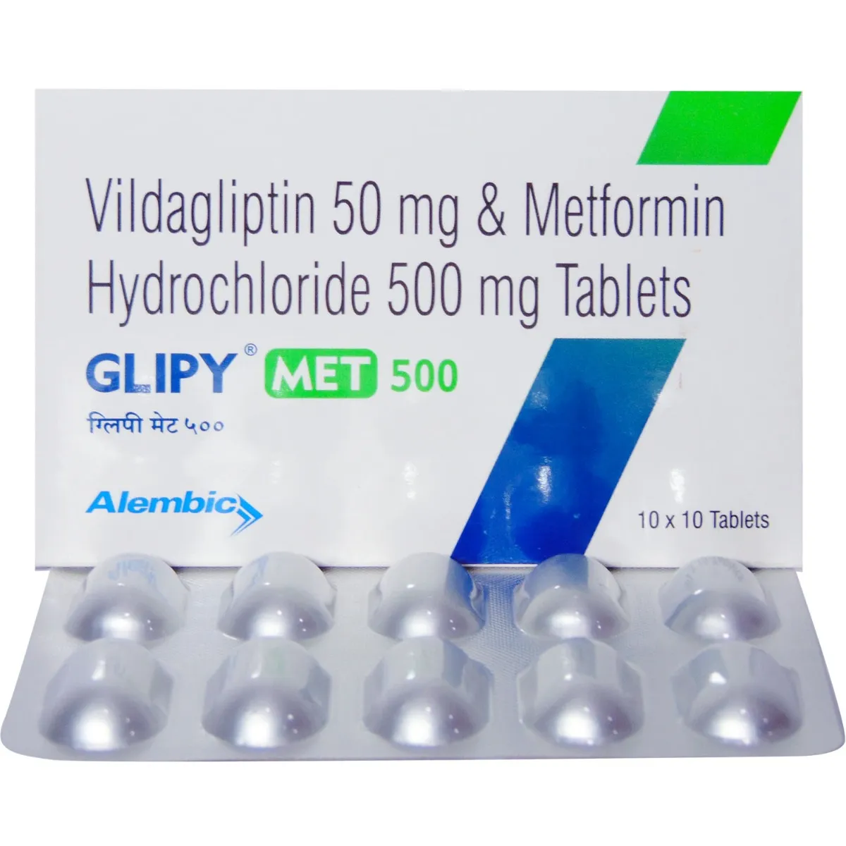 GLIPY MET 500MG TAB